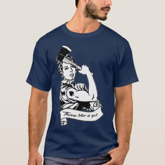 Laufen wie ein Girl Classic Thirt T-Shirt