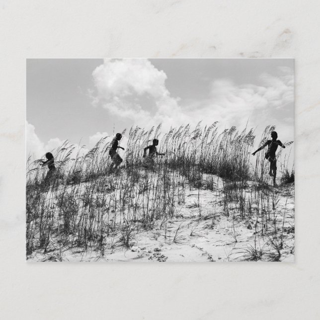 Laufende gefälschte Postkarte (Vorderseite)