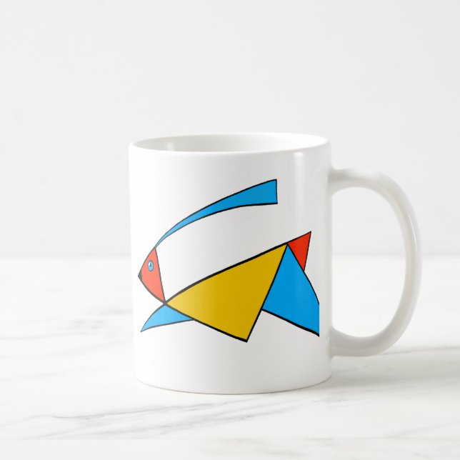 Laufende Hase-Tasse Kaffeetasse (Rechts)