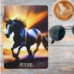 Laufende Horse Monogram iPad Pro Cover<br><div class="desc">Genießen Sie den Geist und die Schönheit eines Laufpferdes mit unserer außergewöhnlichen personalisierten Tablet-Abdeckung. Schützen Sie Ihre Tablette stilvoll und zeigen Sie Ihre Liebe für diese majestätischen Kreaturen. Mit diesem einzigartigen und faszinierenden Accessoire können Sie Ihre Tabletterfahrung noch verbessern.</div>