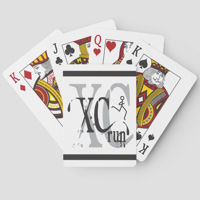 Laufende länderübergreifende Spielkarten (Rückseite)