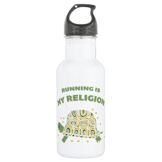 Laufende Schildkröte Trinkflasche