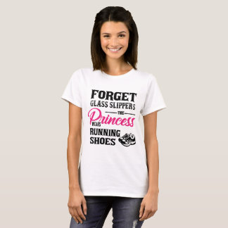 Laufende Schuh-T - Shirt Prinzessin-Wears