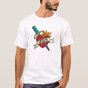 Laufende Tätowierung T-Shirt