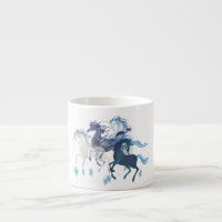 Laufende Unicorns, Espresso-Tasse