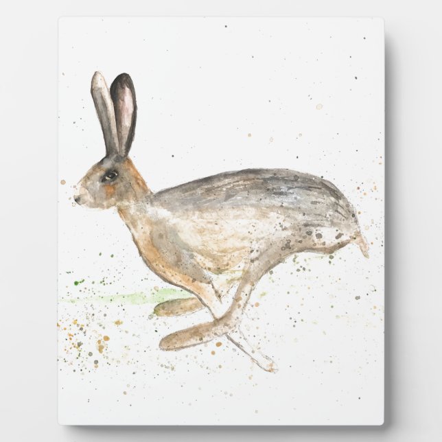 Laufende Wasserfarbe Fotoplatte (Vorderseite)