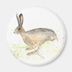 Laufende Wasserfarbe Magnet