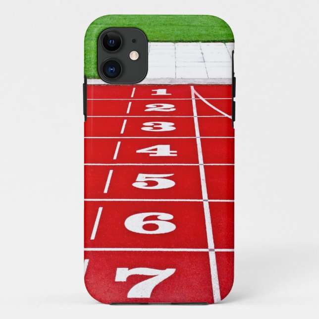 Laufende Wege auf der Bahn iPhone 5 Case-Mate Hülle (Rückseite)