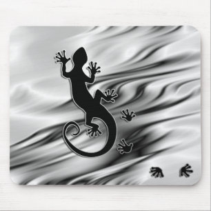 Laufender Gecko Mousepad