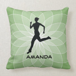 Laufender/Joggen-Entwurfspfeife Kissen