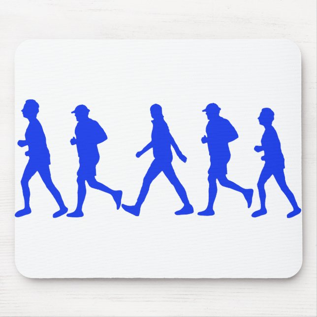 Laufender Joggen Mousepad (Vorne)