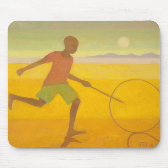 Laufender Junge 2010 Mousepad (Vorne)