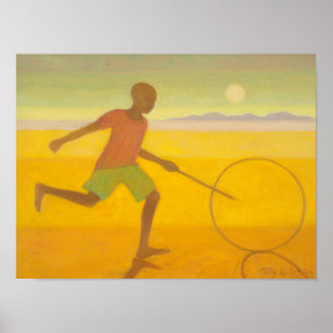 Laufender Junge 2010 Poster