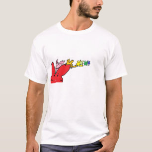 Laufender Kaninchen-Joggen T-Shirt