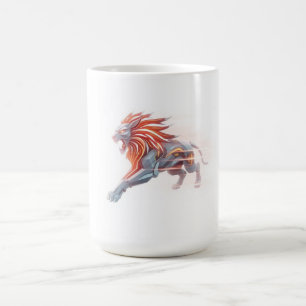 Laufender Löwe Kaffeetasse