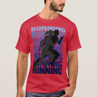 Laufender Sport T-Shirt