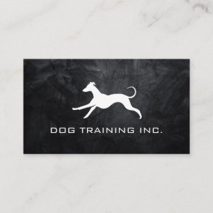 Laufendes Dog-Logo   Tiertrainer Visitenkarte