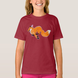 Laufendes Fuchs T-Shirt