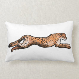 Laufendes Gepard-Kunst-Kissen Lendenkissen