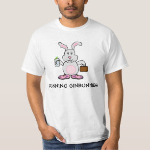 Laufendes Ginbunnies T-Shirt