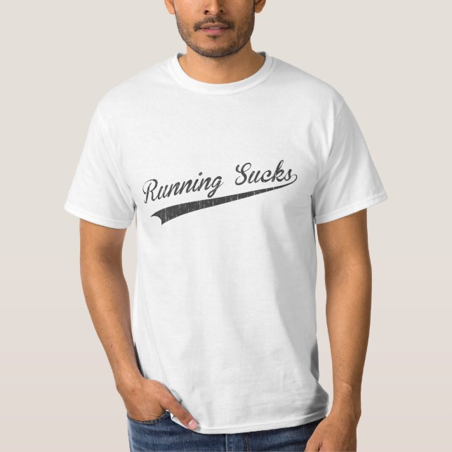 Laufendes ist zum Kotzen T-Shirt (Vorderseite)