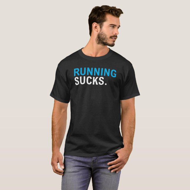 Laufendes ist zum Kotzen T-Shirt (Vorne ganz)