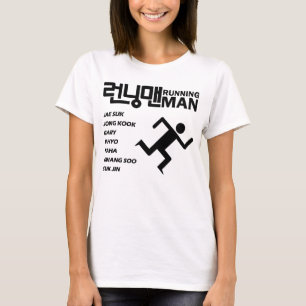 Laufendes Mann-Crew-T-Shirt - Damen T-Shirt