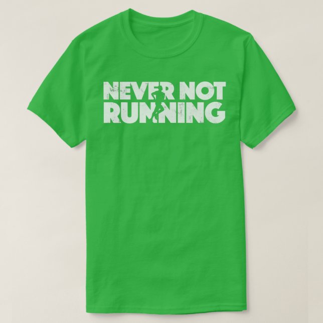 Laufendes Outfit-Geschenk für den Joggen Runner Es T-Shirt (Design vorne)