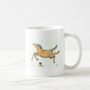 laufendes Pferd Kaffeetasse