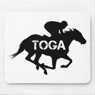 Laufendes Pferd Saratoga Springs Mousepad