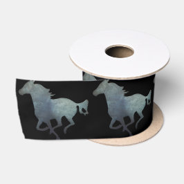 Laufendes Pferd Satinband