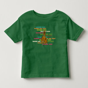 Laufendes Scooby-Doo "wo sind Sie? " Kleinkind T-shirt