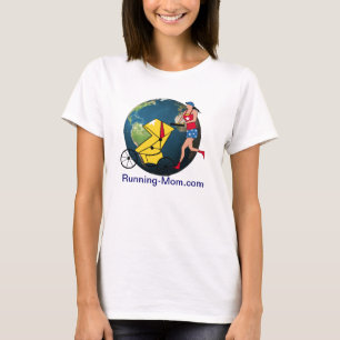 Laufendes Welttech-Shirt T-Shirt