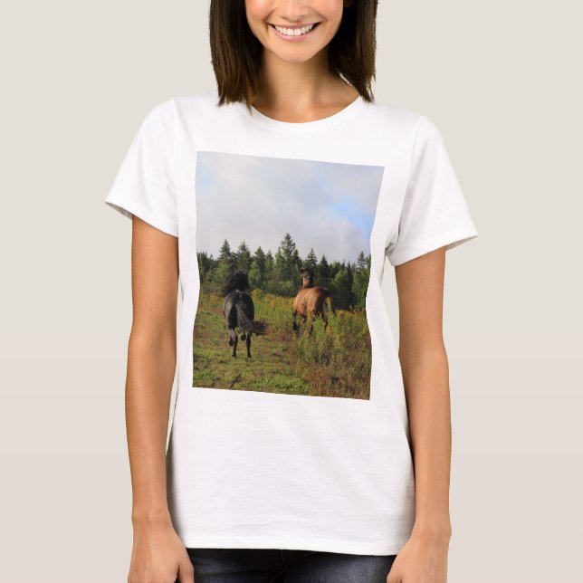 Laufendes wildes T-Shirt (Vorderseite)
