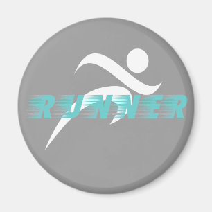 Läufer-Kühlschrankmagnet Magnet