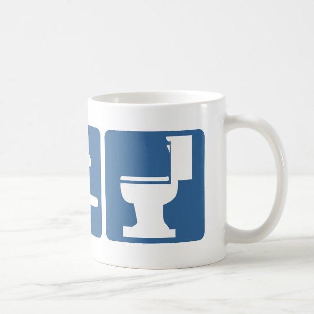 Läufer-Läufer Erröten Kaffeetasse (Rechts)