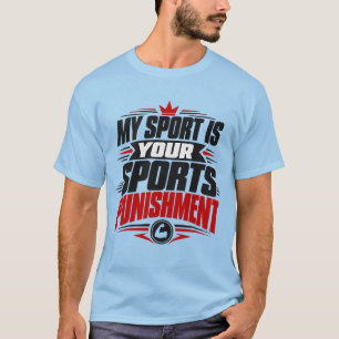 Läufer Mein Sport Ist Ihre Sportstrafe Bekleidung T-Shirt