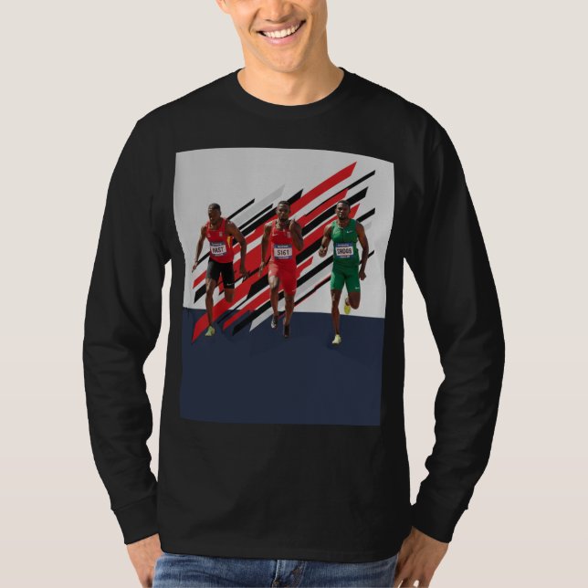 Läufer T-Shirt (Vorderseite)