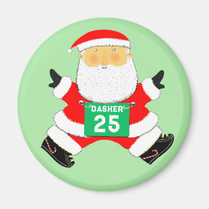 Läufer Weihnachten Sammelobjekt Magnet