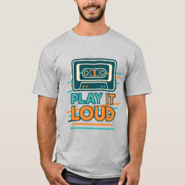 Läufiges Retrokassettendesign T-Shirt