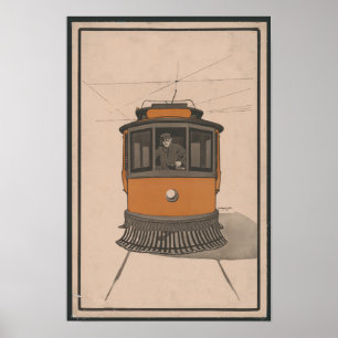 Laufkatze-Plakat Poster