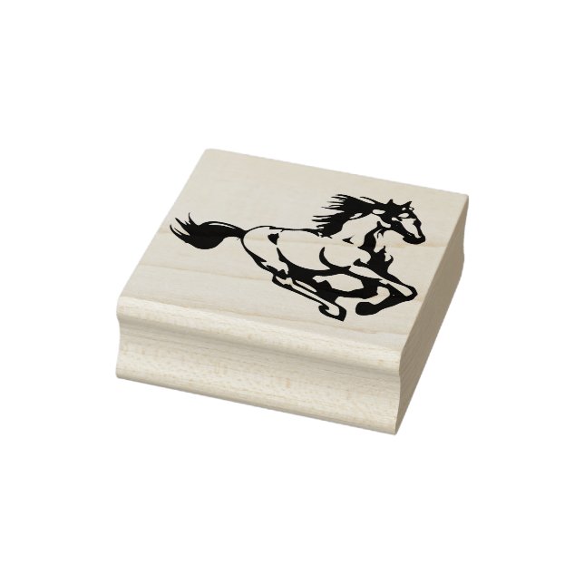 Laufpferd-Briefmarke Gummistempel (Stempel)