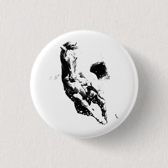 Laufpferd Button (Vorderseite)