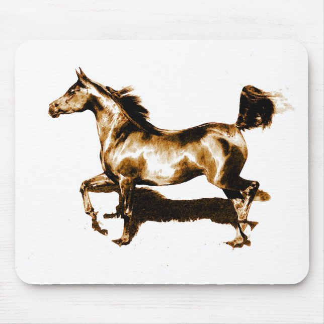 Laufpferd Mousepad (Vorne)