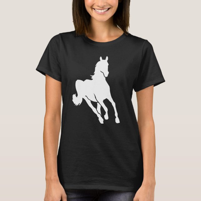 Laufpferd T-Shirt (Vorderseite)