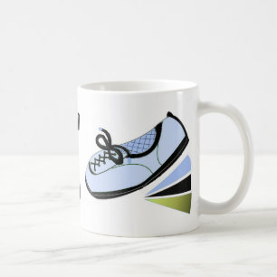 Laufschuh - Geboren um zu Laufen Kaffeetasse