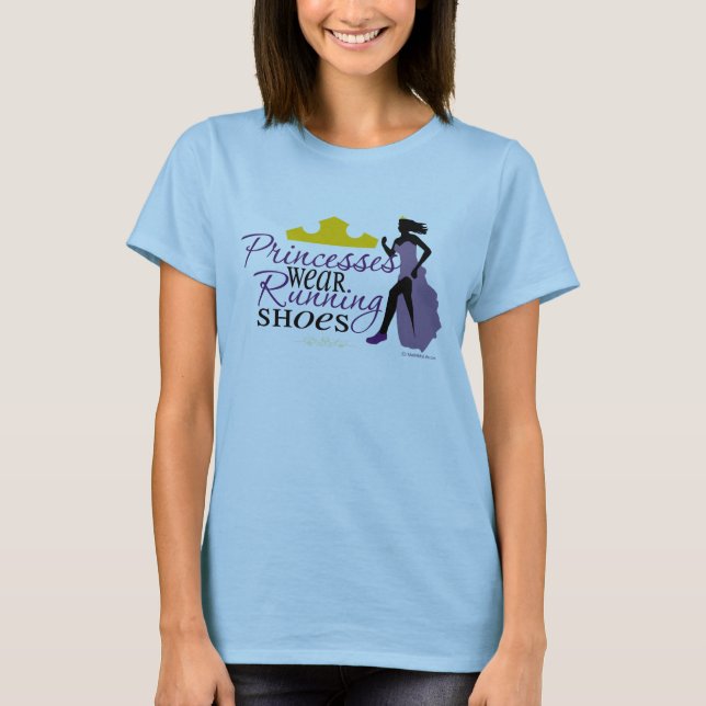 Laufschuhe Prinzessin-Wear T-Shirt (Vorderseite)