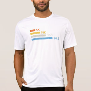 Laufstrecken I - 5K 10K 13,1 26,2 Marathonläufer T-Shirt