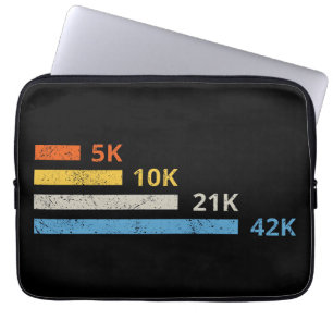 Laufstrecken II - 5K 10K 21K 42K Marathoner Laptopschutzhülle