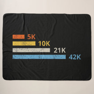 Laufstrecken II - 5K 10K 21K 42K Marathoner Sherpadecke